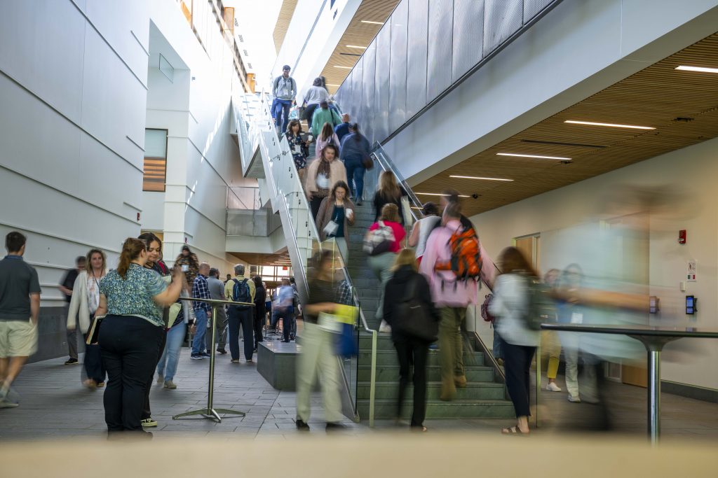UConn staff and faculty attending Technology Day in McHugh Hall on    June 2, 2026.